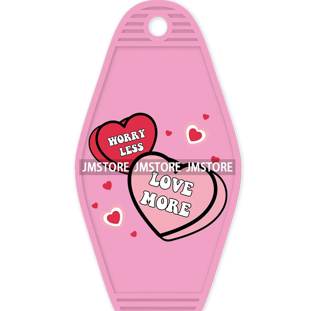 Loved To Death Skeleton Rose High Quality WaterProof UV DTF Stickers For Motel Hotel Keychain Blanks XOXO Valentines Day