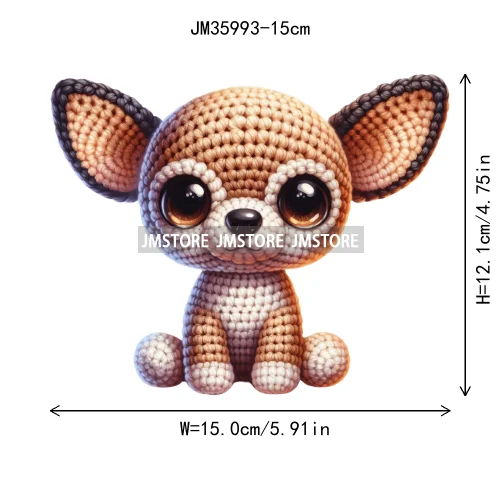 15cm 5.9in Kid Panda Bear Animal Iron On Heat Transfer Sticker For Clothes Printed Vinyl Thermal Applique Washable T-Shirt Decal