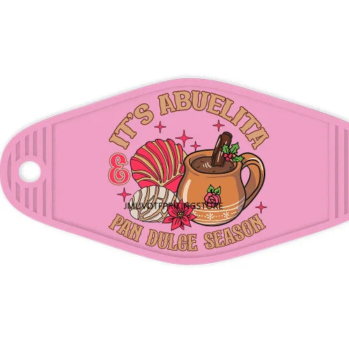 All I Want For Christmas Is Pan Dulce High Quality WaterProof UV DTF Sticker Logo For Motel Hotel Keychain Latina Culture