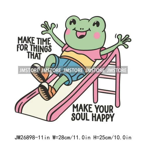 Washable Good Vibes To Be Kind Book Lover Keep Going Floral Mental Health DTF Iron On Thermal Transfers Stickers For Hoodies