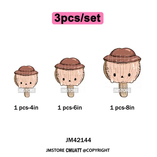 Sweet Christmas Popsicles Spooky Halloween Ice Cream Iron on DTF Washable Transfers Stickers Ready to Press for Clothing Bags
