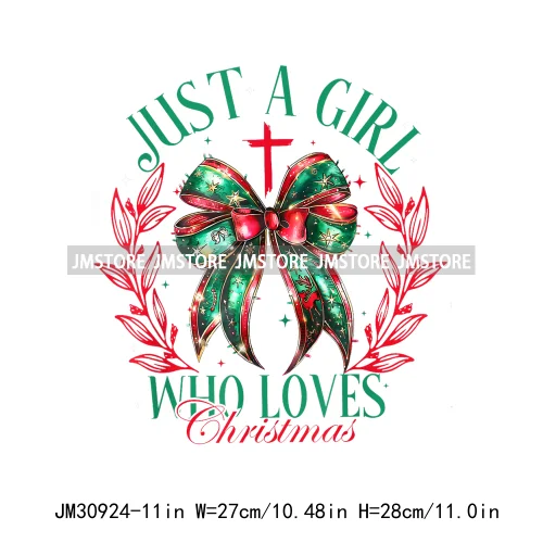 Oh Come Let Us Adore Him Jesus Religious Christmas Season Bible Verse Iron On DTF Transfers Stickers Ready To Press For T-shirts