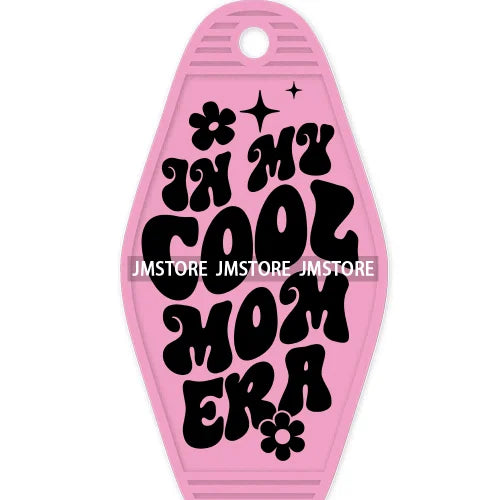 Mama Needs Coffee Mom Life High Quality WaterProof UV DTF Sticker For Motel Hotel Keychain Mother's Day