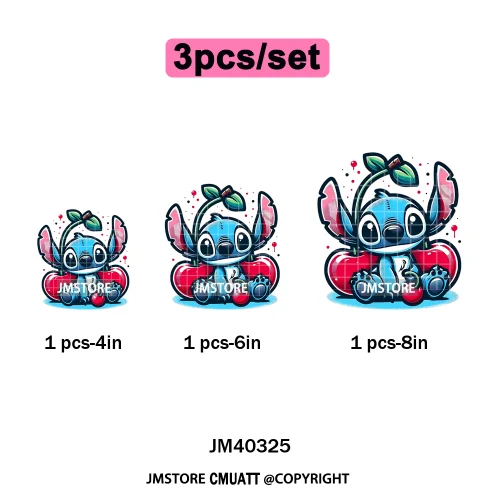 Funny Cartoon Playing Kids Love Character Thermal Printing Iron on DTF Washable Transfers Stickers Ready to Press for T-shirts