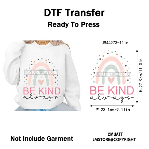 Self Love Club Mental Health Quotes Positive Inspirational Iron on Washable DTF Transfers Stickers Ready to Press for Clothing