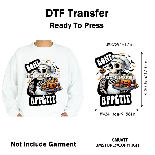 12in Hip Hop Graffiti Urban Skull Gaming Controller Game Lovers Iron on DTF Transfers Stickers Ready to Press for Hoodies Bags