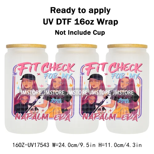 Demon Hunters Movie Kpop Lover Gift Anime Fan UV DTF Stickers Ready To Transfer Cup Wrap Custom DIY Craft For Libbey Can Glass