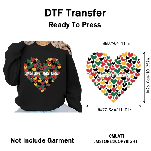 Celebrate Afro Dope Woman Juneteenth Since 1865 Freedom Power Vibes Independence Day Iron on  DTF Transfer Stickers For T-shirts