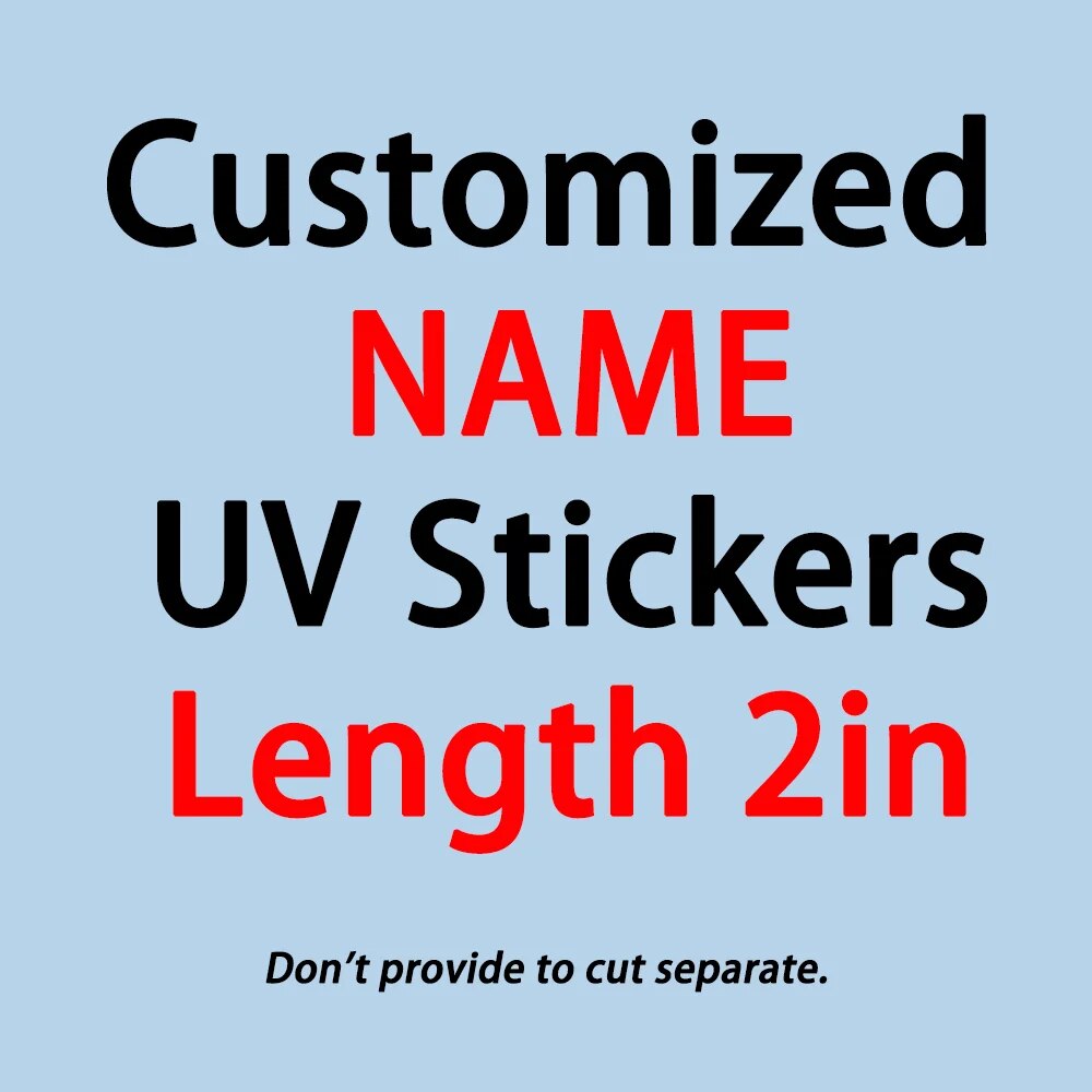 Custom Your Designs 16OZ UV DTF Transfer Cup Wraps Sticker For The Libby Glasses Coffee Decals