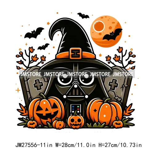 Ghost Highland Cows Western Pumpkin Skeleton Fall Dead Rip Coffin Cross Halloween DTF Iron On Transfers Stickers For Sweatshirt