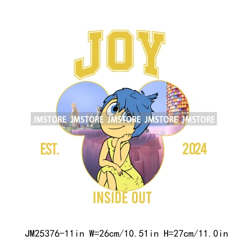 Cartoon Inclusion Emotions Character It’s Okay to Feel All the Feels Iron On DTF Transfers Stickers Ready To Press For Clothes