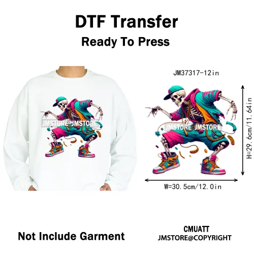 12in Monster Trucks Are My Jam Urban Graffiti Racing Rules Iron on Washable DTF Transfers Stickers Ready to Press for Clothing