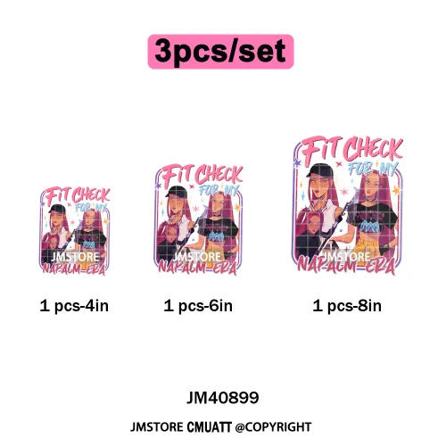 Kpop Movie Style Soda Pop Demon Inspired Movie Girl Dinner Iron on DTF Washable Transfers Stickers Ready to Press for Hoodies