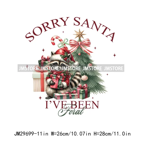 Christmas Girly Vibes Santa Winter Jesus Coquette Bow Tis The Season Iron On DTF Transfers Stickers Ready To Press For Clothes