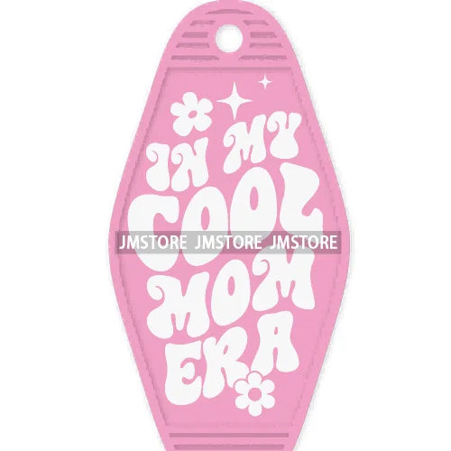 Mama Needs Coffee Mom Life High Quality WaterProof UV DTF Sticker For Motel Hotel Keychain Mother's Day