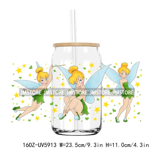 Cute Cartoon Characters Mouse 16OZ UV DTF Cup Wrap Transfers Stickers Custom Labels Durable Waterproof Logo For Libbey Glass Can