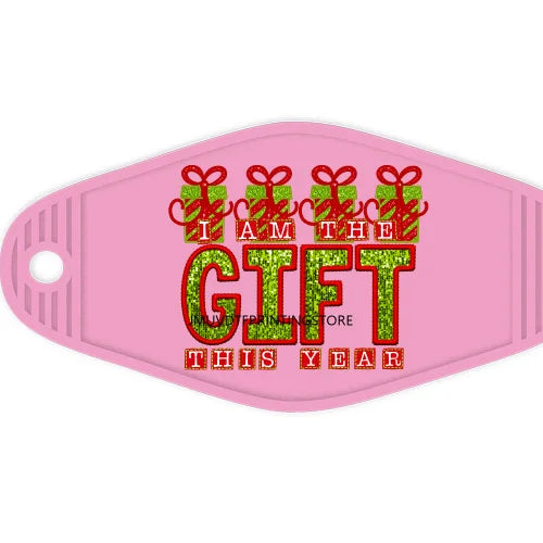 Somebody's Holly Jolly Mama High Quality WaterProof UV DTF Sticker For Motel Hotel Keychain Christmas Pan Dulce Mexican Xmas