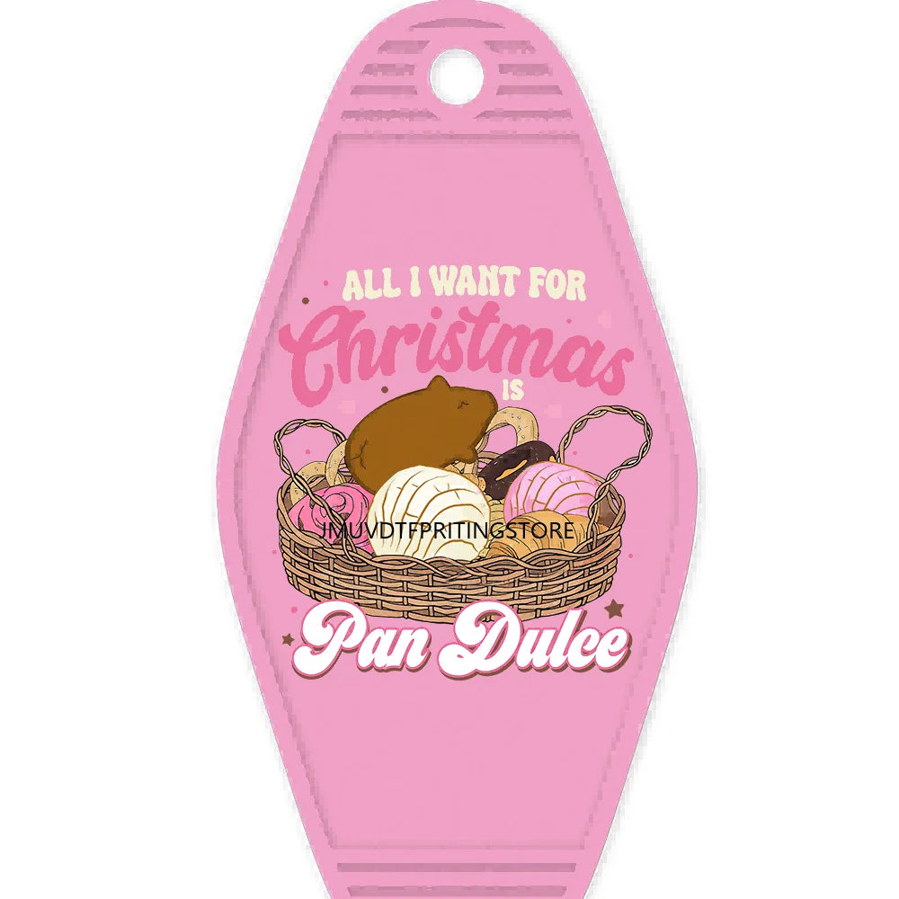 Boojie Christmas Tree High Quality Durable WaterProof UV DTF Sticker Logo For Motel Hotel Keychain In My Basic Girl Era