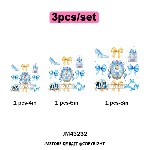 Trendy Girls Mirror Coquette Cartoon Friends Character Trip Holiday Iron on DTF Transfer Stickers Ready to Press for Sweatshirts