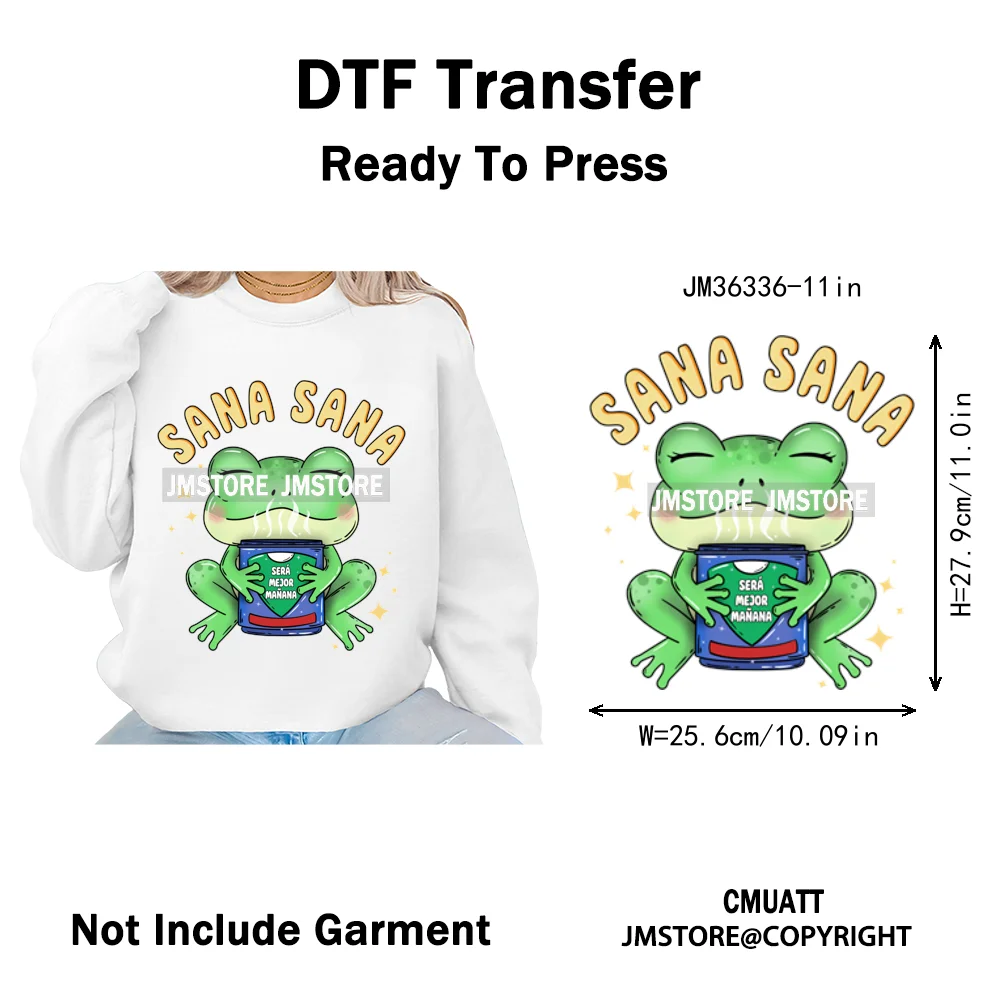 Funny Mexican Self-Love Latina Amor Propio Era Inverted Washable Iron on DTF Transfers Stickers Ready to Press for Sweatshirts