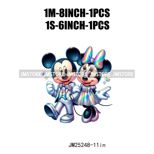 Cartoon Animal Sport Cheer Thermal Designs Baby Pink Mouse Iron On DTF Heat Press Transfers Stickers Ready To Press For Clothes