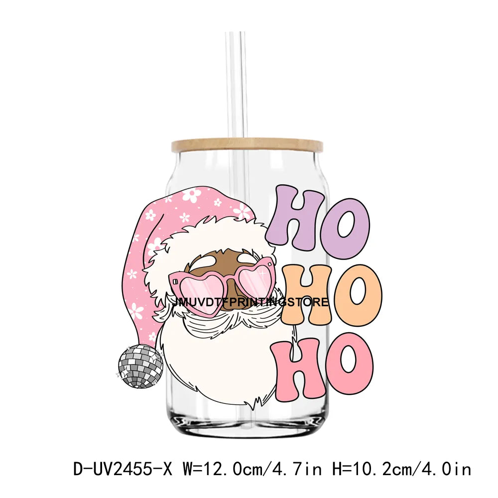 There's Some Ho's Ho's Ho's In This House UV DTF Transfer Stickers Decals For Libbey Cold Cups Mugs Tumbler Waterproof DIY Craft