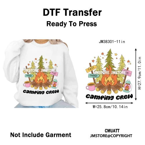 Cute Summer Book Picnic Kindle Club Beach Reading Bookish Vacation Iron on DTF Transfer Stickers Ready to Press for Clothes Bags