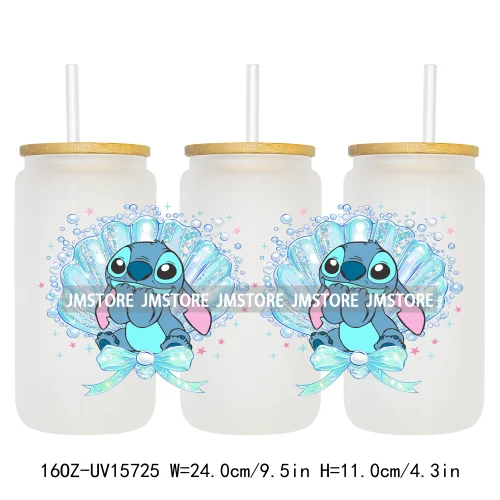 Magical Cartoon Coquette Summer UV DTF Stickers Ready to Transfer Cup Wrap Custom Labels DIY Craft For Libbey Glass Can Tumbler