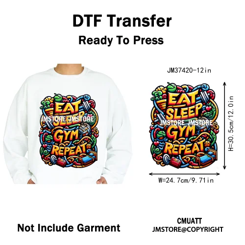 12in Dino Trucks Drip Or Die Skull Beats Graffiti Streetwear Man Design Iron on DTF Transfer Stickers Ready to Press for Clothes