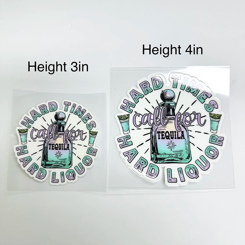 If We Locked In Aint No Switchin Up UV DTF Sticker For 16OZ Libbey Glass Cup Can Wrap Transfer Sticker Custom Labels DIY Logo