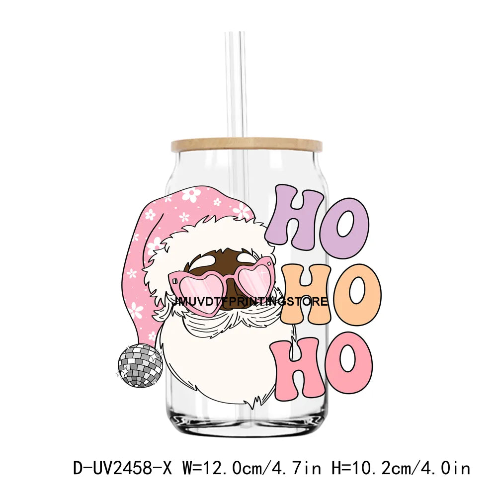 There's Some Ho's Ho's Ho's In This House UV DTF Transfer Stickers Decals For Libbey Cold Cups Mugs Tumbler Waterproof DIY Craft