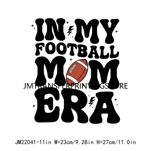 In My Ball Sport Mom Era Mother's Day Faux Glitter Dalmatian Lightning Bolt Soccer Mama DTF Transfer Stickers For Clothing