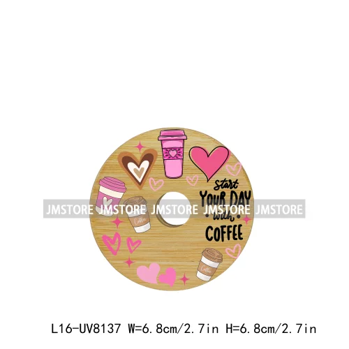 But First Coffee Fashion Lady 16OZ UV DTF Cup Wrap Transfers Stickers Custom Labels Durable Waterproof Logo For Libbey Glass Can