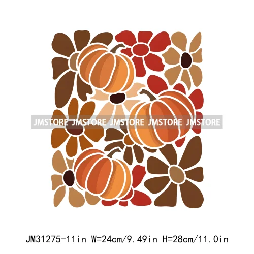 Give Thanks To The Lord Thanksgiving Bible Verse Jesus Fall Pumpkin Coquette Season Iron On DTF Transfers Stickers For Clothing