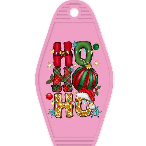 Howdy Christmas High Quality WaterProof UV DTF Sticker For Motel Hotel Keychain Making Spirits Bright Snowman