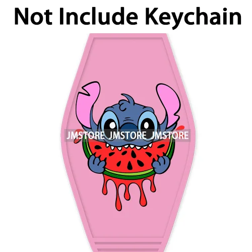 Horror Cartoon Character Halloween High Quality UV DTF Sticker Decal For Motel Hotel Keychain WaterProof Custom Spooky Season