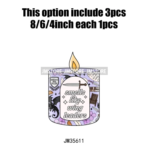 Smells Like Dark Romance Book Club Bookish Positive Quotes Iron on DTF Washable Transfers Stickers Ready to Press for Clothing