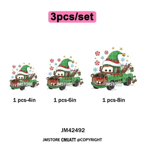 Glasses Cartoon Princess Animal Christmas Brushstroke Festive Vibes Iron on DTF Transfers Stickers Ready to Press for Hoodies