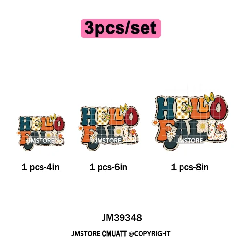 Fall Into Reading Sunflower Pumpkin Coquette Autumn Season Vibes Iron on DTF Heat Transfers Stickers Ready to Press for T-shirts