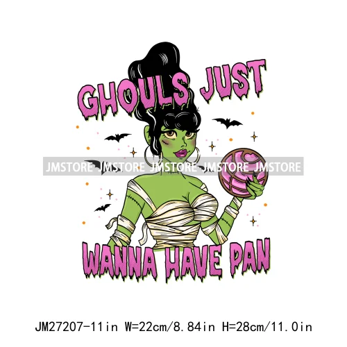 Spanish Espooky Vibes Latina Pantasmas Mexican Halloween Conchas Cucuys Aqui Espantan DTF Iron On Transfers Stickers For Hoodies