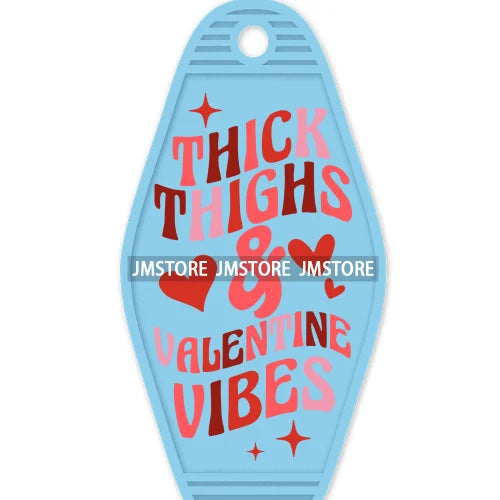 Do What Make You Happy High Quality WaterProof UV DTF Sticker For Motel Hotel Keychain Fries Before Guys Valentine's Day Quotes