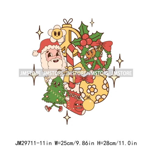 Christmas Girly Vibes Santa Winter Jesus Coquette Bow Tis The Season Iron On DTF Transfers Stickers Ready To Press For Clothes