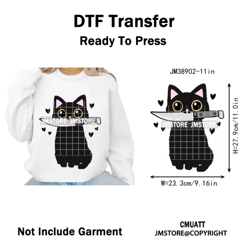 Funny Bookish Romance Reader Book Lovers Motivational Quotes Iron on DTF Washable Transfers Stickers Ready to Press for T-shirts