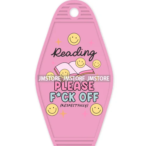 Take Me To The Bookstore High Quality WaterProof UV DTF Sticker For Motel Hotel Keychain Custom Labels Motivational Books Quotes