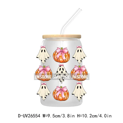 Coquette Pumpkin Spice Coffee Club UV DTF Transfer Stickers Decals For Libbey Cold Cups Mugs Tumbler Custom Retro Fall Autumn