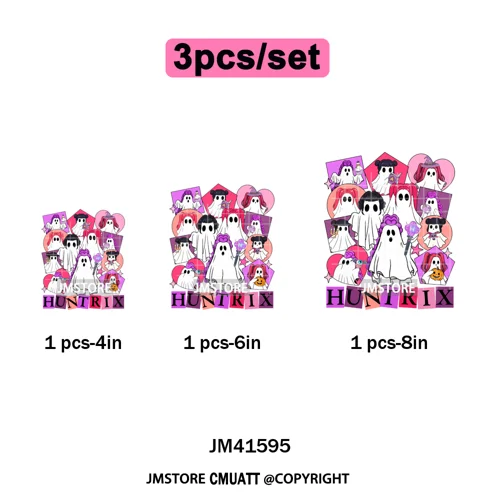 In My Boys Era Ghost Cartoon Anime Movie Kpop Halloween Vibes Iron on DTF Washable Transfers Stickers Ready to Press for Hoodies