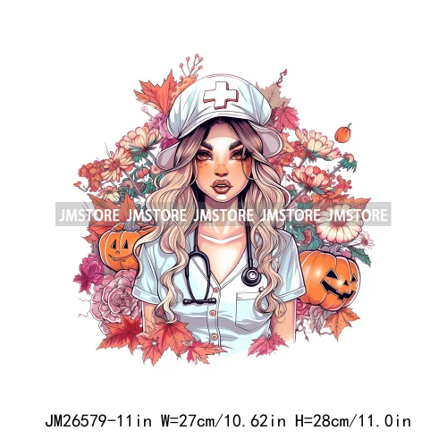 Custom Spooky Season Witch Girl Social Club Halloween Resting Witch Face DTF Iron On Transfer Sticker Ready To Press For Hoodies