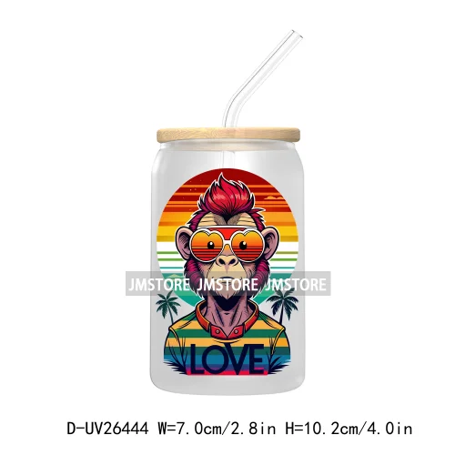 LGBT Quotes UV DTF Transfer Stickers Decals For Libbey Cold Cups Mugs Tumbler Waterproof DIY Custom Logo Labels Rainbow Pride