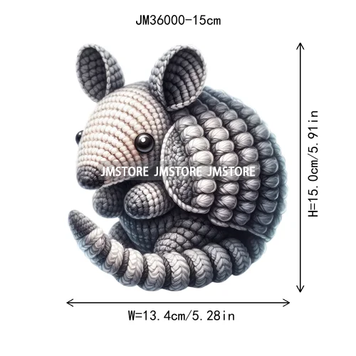 15cm 5.9in Kid Panda Bear Animal Iron On Heat Transfer Sticker For Clothes Printed Vinyl Thermal Applique Washable T-Shirt Decal