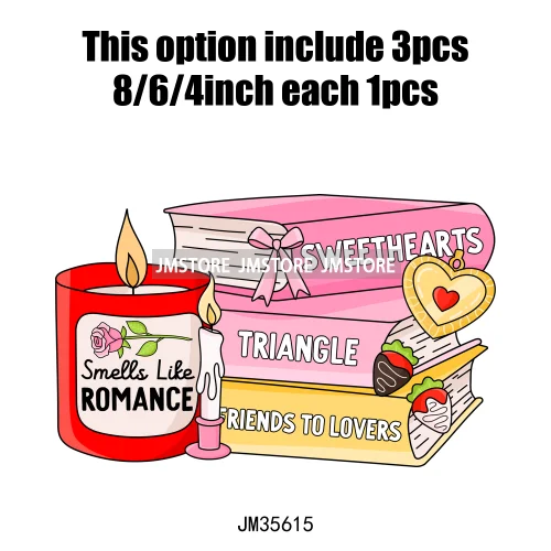 Smells Like Dark Romance Book Club Bookish Positive Quotes Iron on DTF Washable Transfers Stickers Ready to Press for Clothing